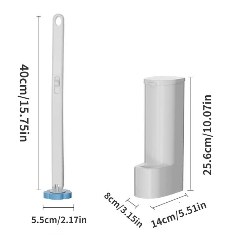 FreshSweep – Disposable Toilet Brush Set with Easy-Change Heads