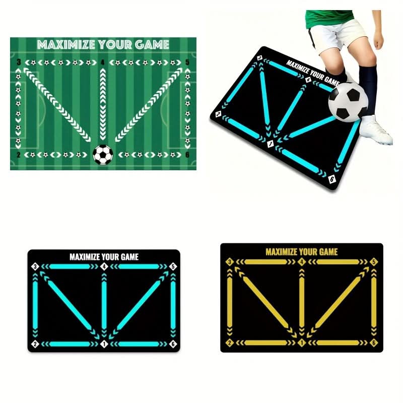 Soccer Skill Mastery Mat for Indoor Training