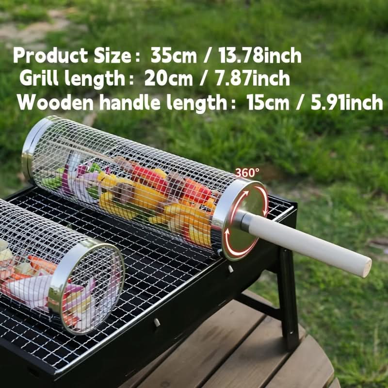 GrillMaster Pro – Versatile Stainless Steel Grill Basket