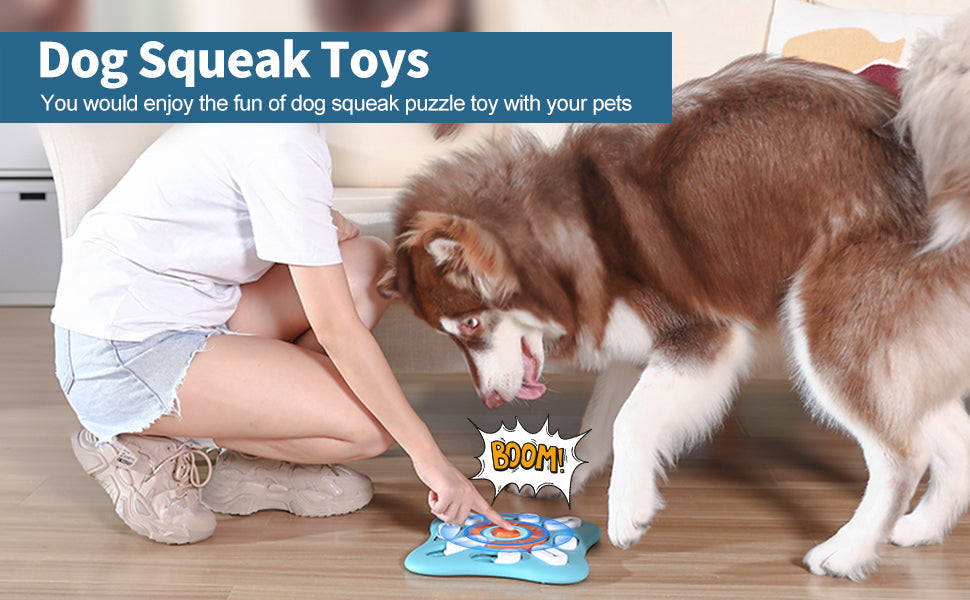 Interactive Dog Mind Games for Intelligent Play