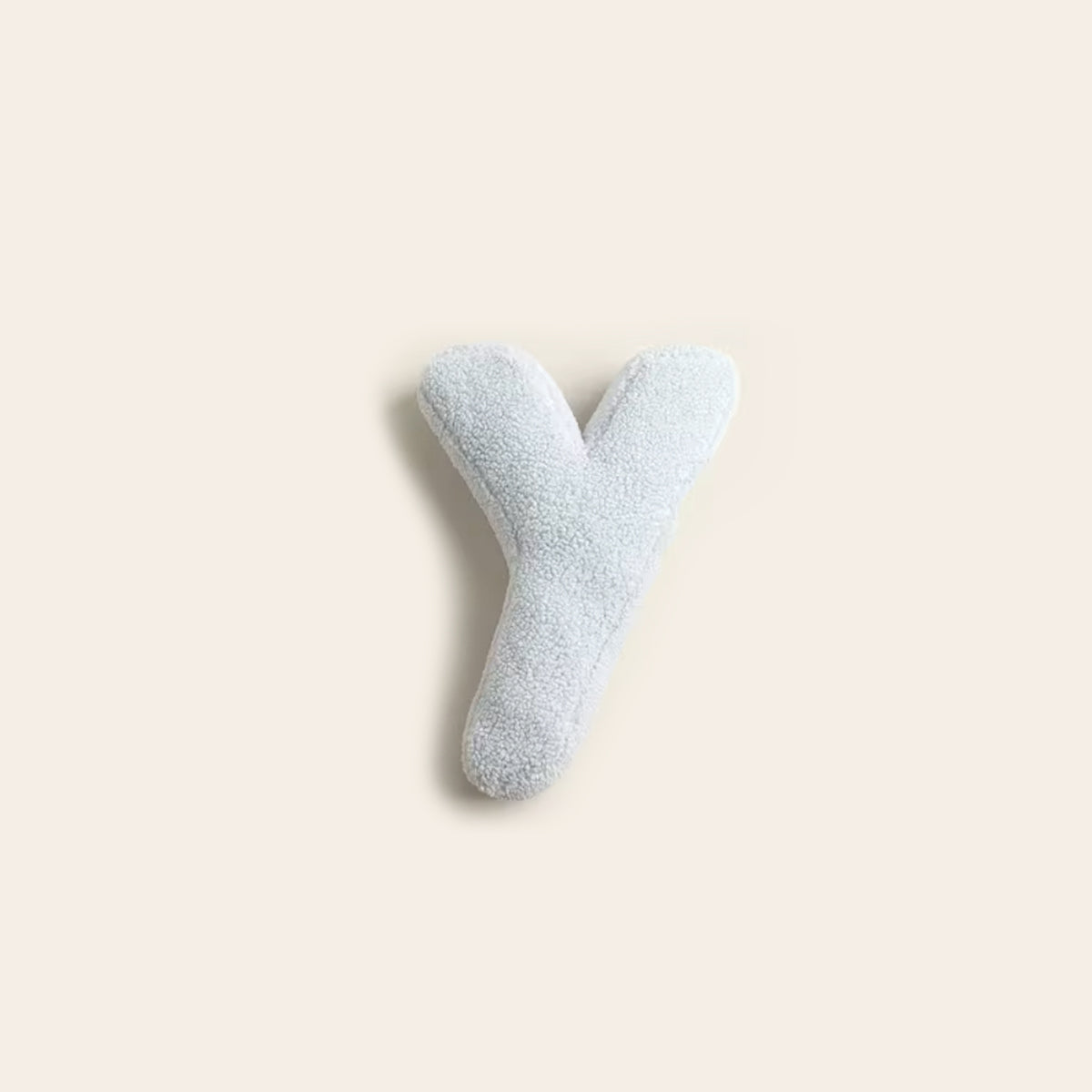 Letter-Shaped Decorative Pillow – Alphabet Design
