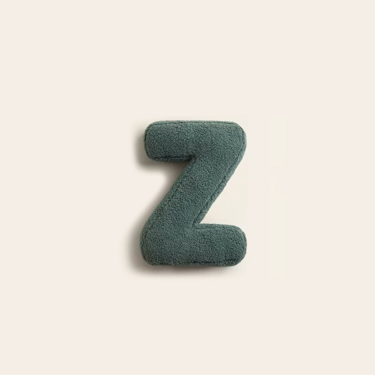 Letter-Shaped Decorative Pillow – Alphabet Design