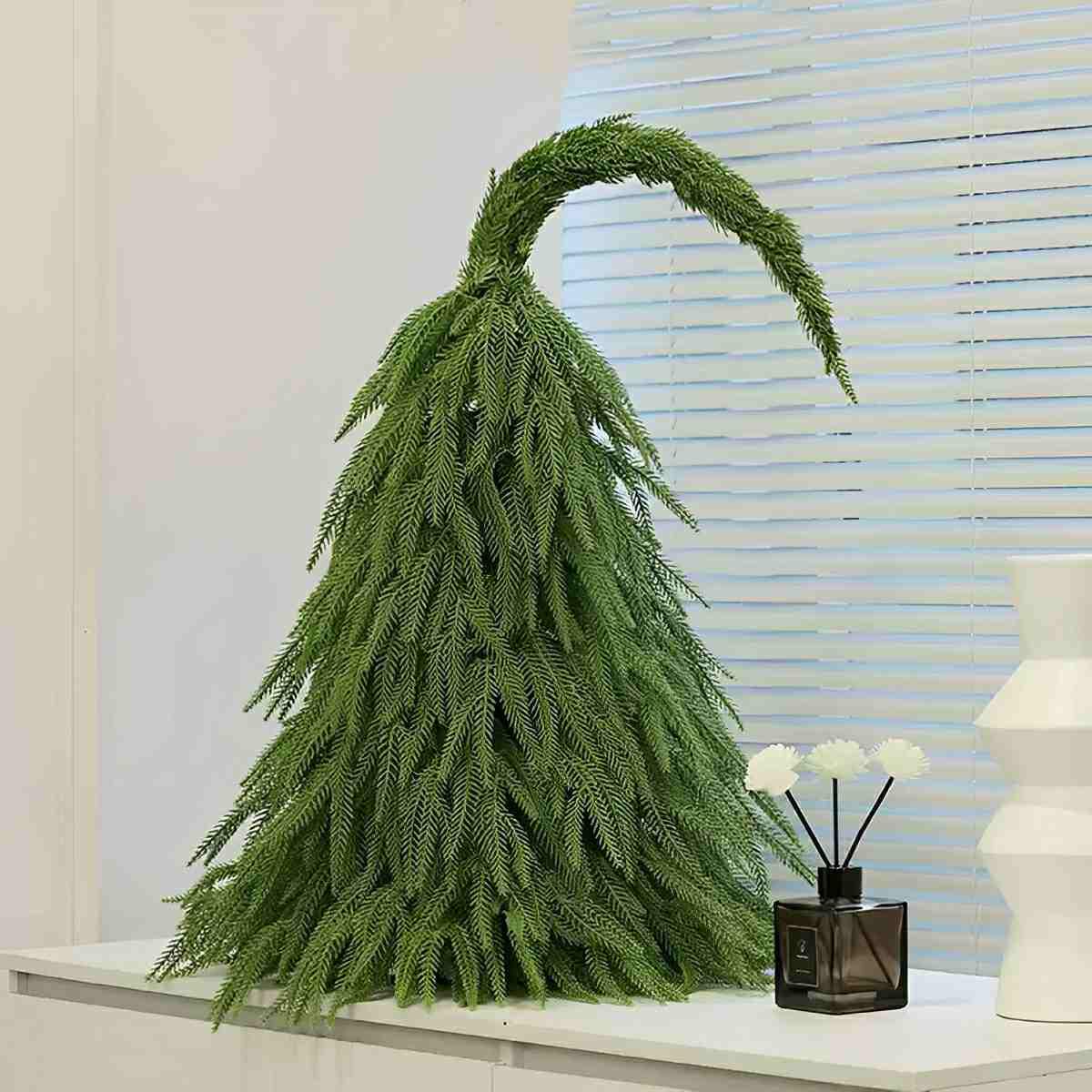 Festive Charm Miniature Christmas Tree for Your Tabletop
