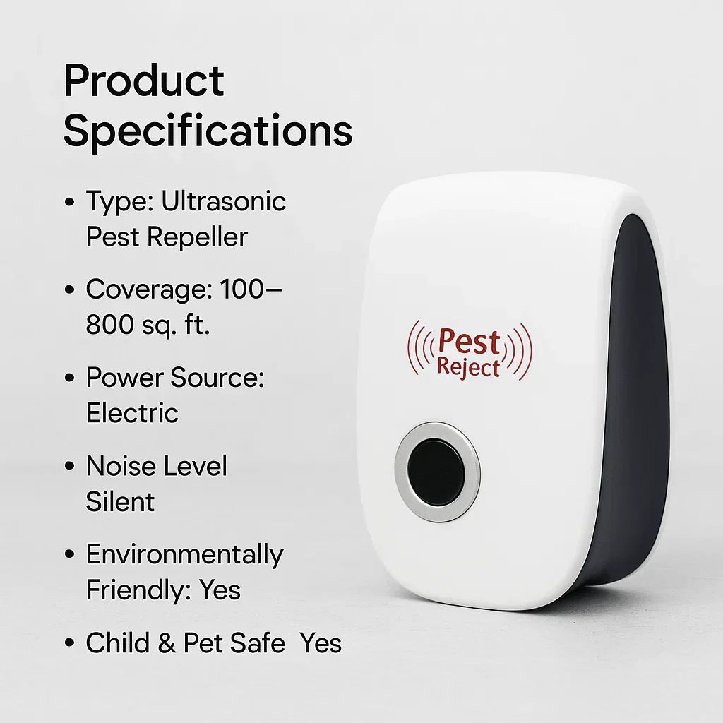Solar-Powered Ultrasonic Pest Control for Gardens