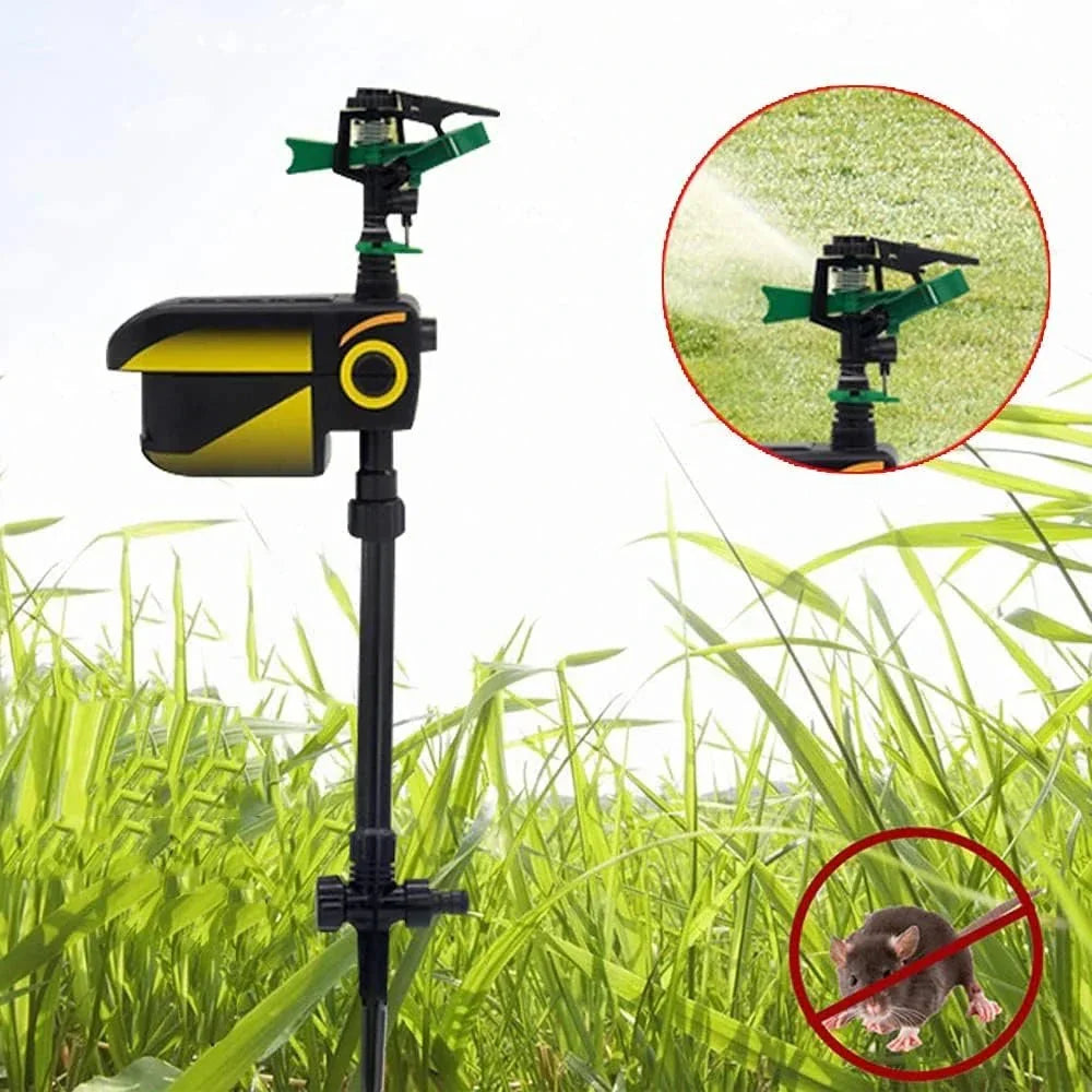 Smart Motion-Activated Animal Defense Sprinkler System