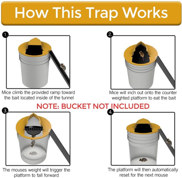 Smart Capture Mouse and Rat Prevention Lid
