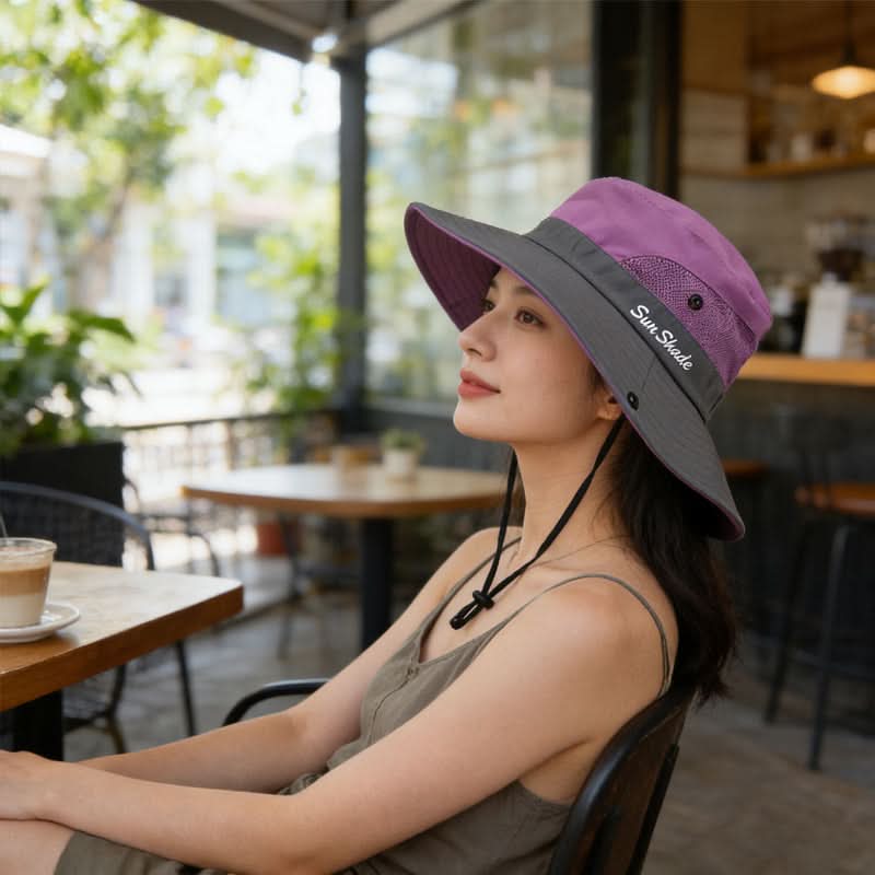 Explorer's Wide Brim Outdoor Hat with Ventilated Design