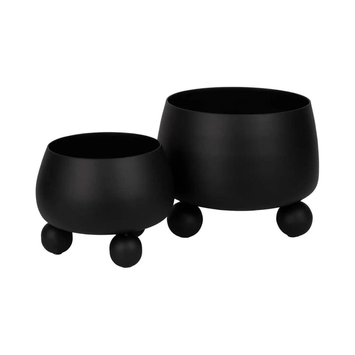 Chic Ceramic Planter Duo for Contemporary Spaces