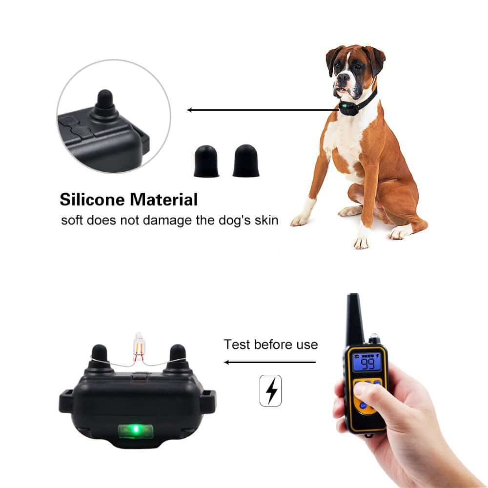 Smart Dog Training Collar with 800-Meter Range