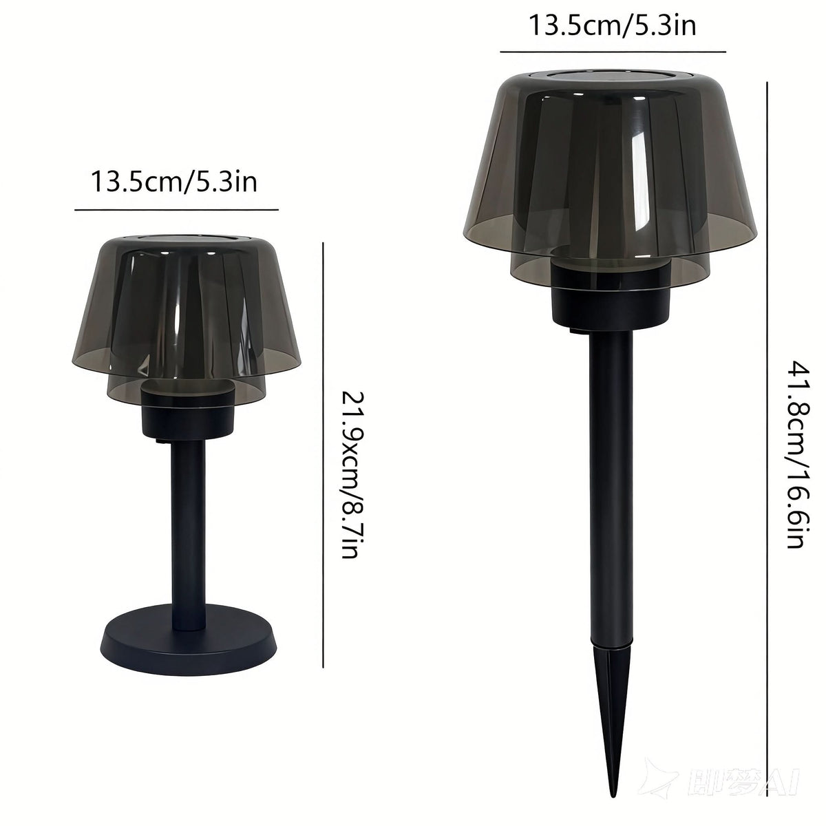 LumiGlow – Versatile Solar Table and Pathway Light