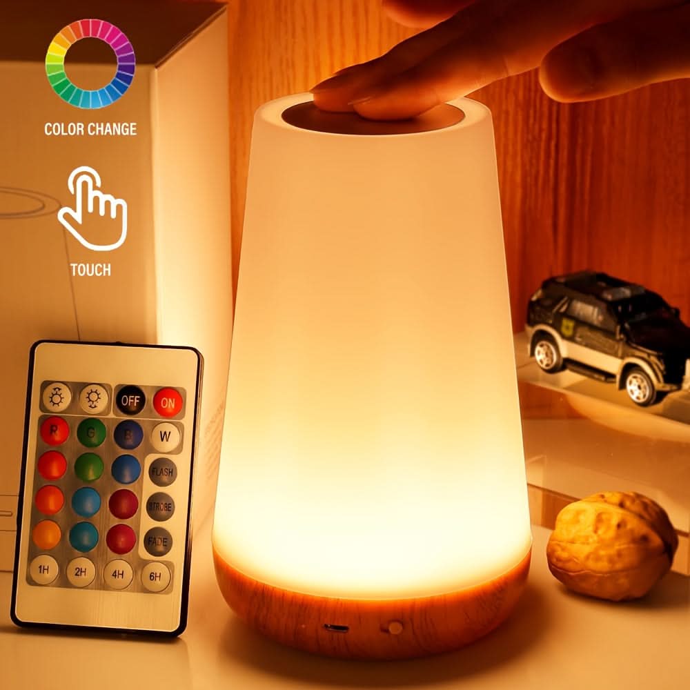 LUMAFLARE – Versatile Touch-Control Lamp for Cozy Lighting