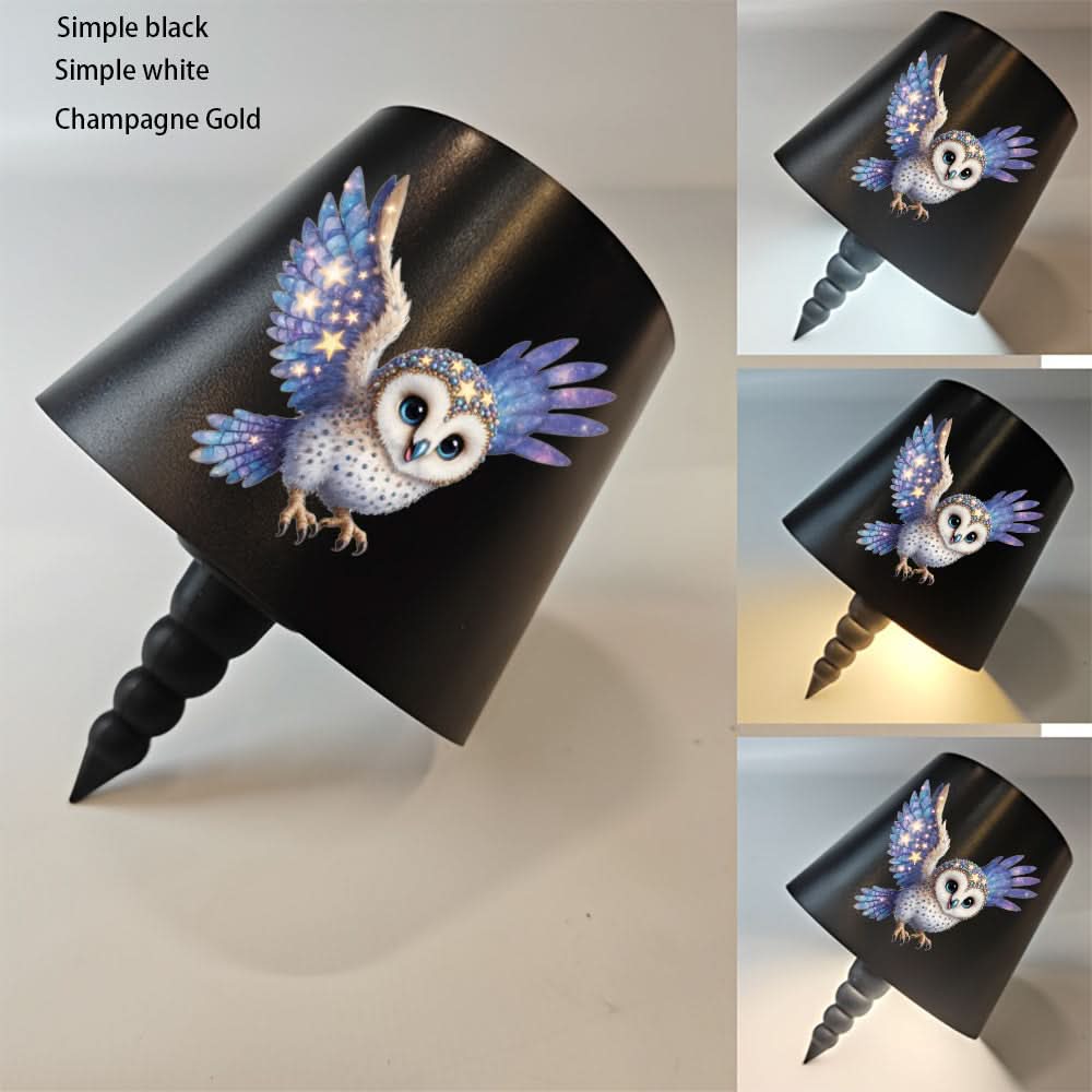 Owl Haven – Stylish LED Bottle Lamp with Touch Control