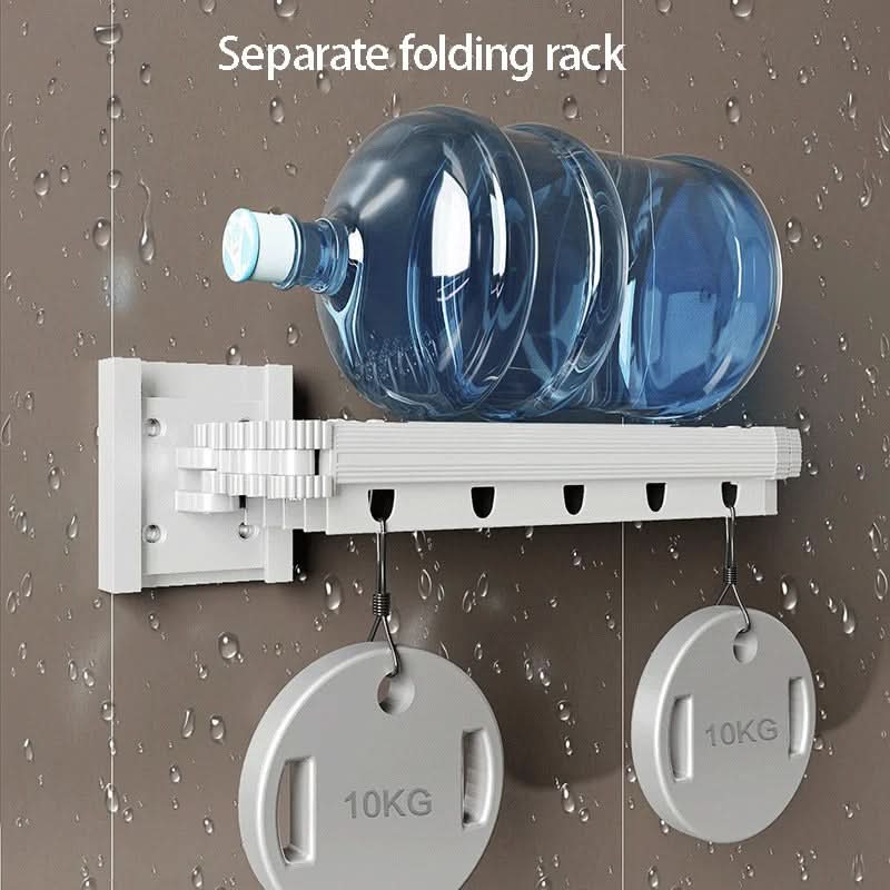 Versatile Foldable Shower Divider Rod Kit