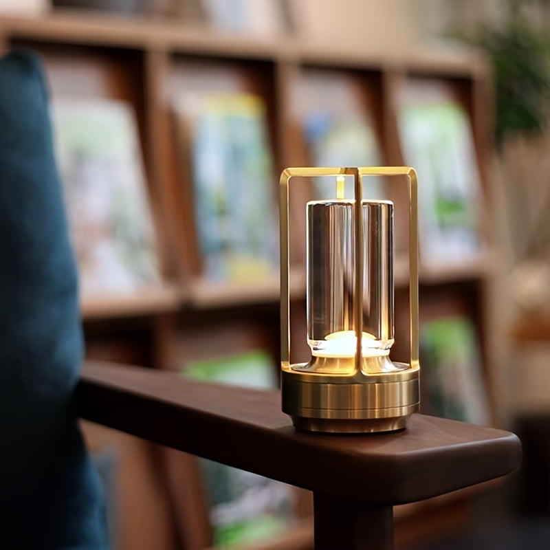 Touch-Controlled LED Table Lamp in Japanese Design - Zen Inspired
