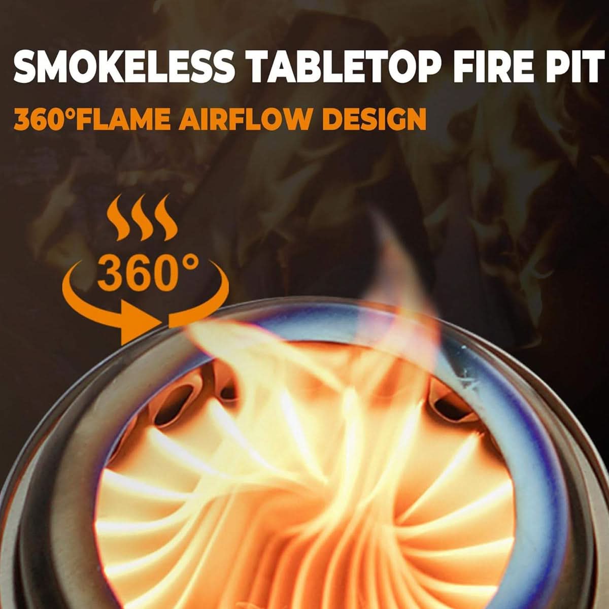 CozyGlow – Portable Outdoor Fire Bowl with Stability Stand