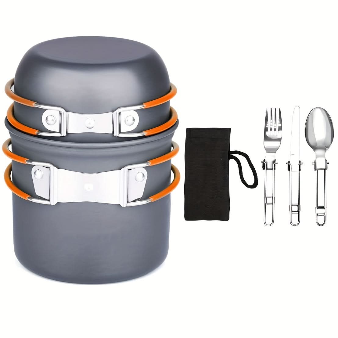 TrailBlazer – Lightweight Camping Cookware Set with Utensils