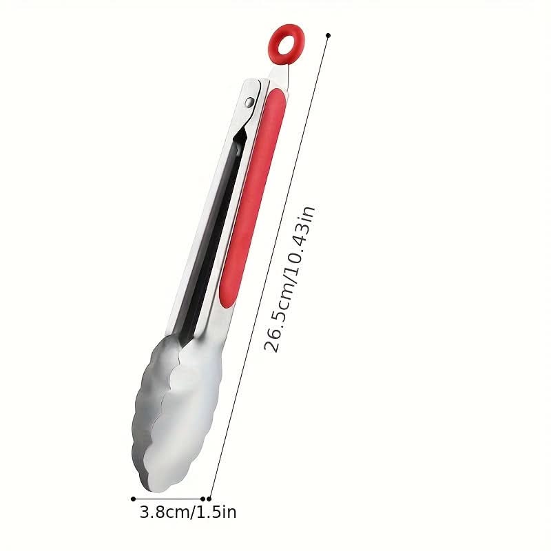 PrecisionGrip – Stainless Steel Locking Kitchen Tongs