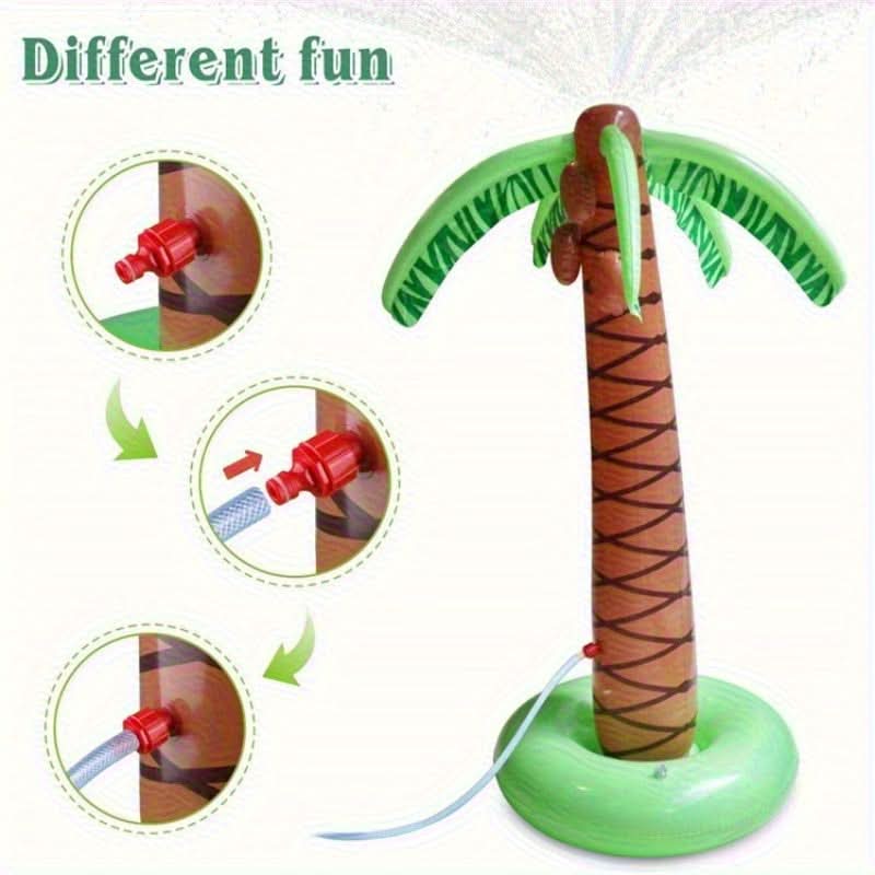 TropicSpray – Fun Coconut Tree Water Sprinkler