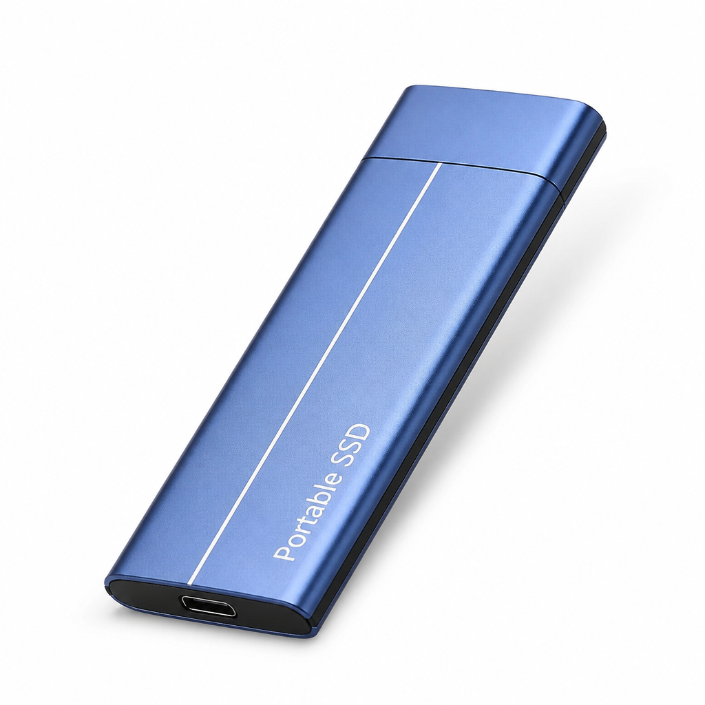 Compact Aluminum Alloy USB-C External SSD