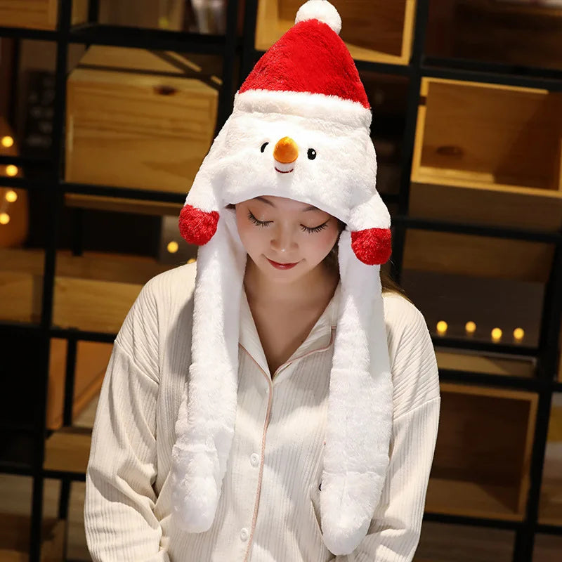 Festive Plush Santa Hat for Holiday Celebrations