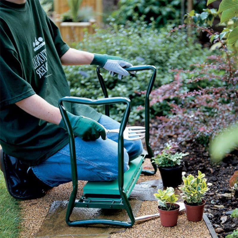 Comfortable Garden Kneeler and Seat for Easy Gardening