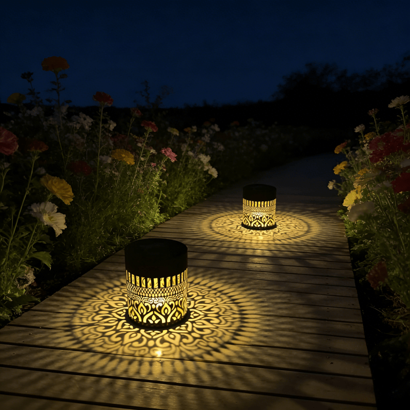 Lumosphere – Solar Projection Lamp for Stunning Outdoor Ambiance