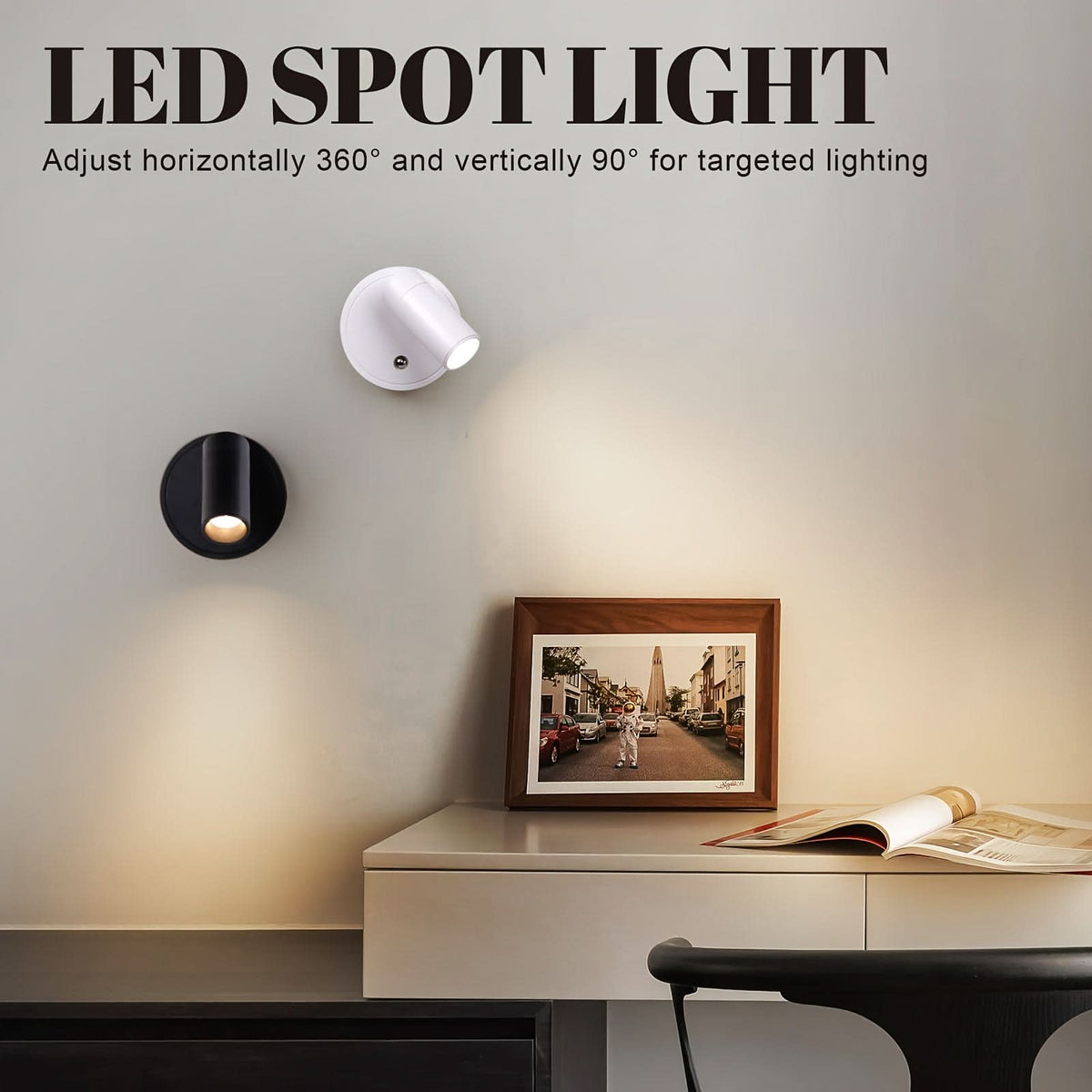 IllumiFlex – Adjustable Projection Wall Light