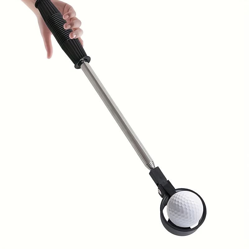 Extendable Steel Golf Ball Catcher for Effortless Retrieval