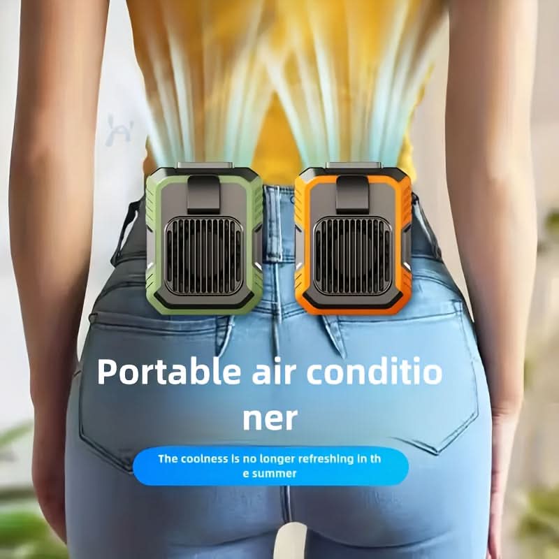 BreezeBuddy – Hands-Free Waist Fan for Ultimate Outdoor Relief