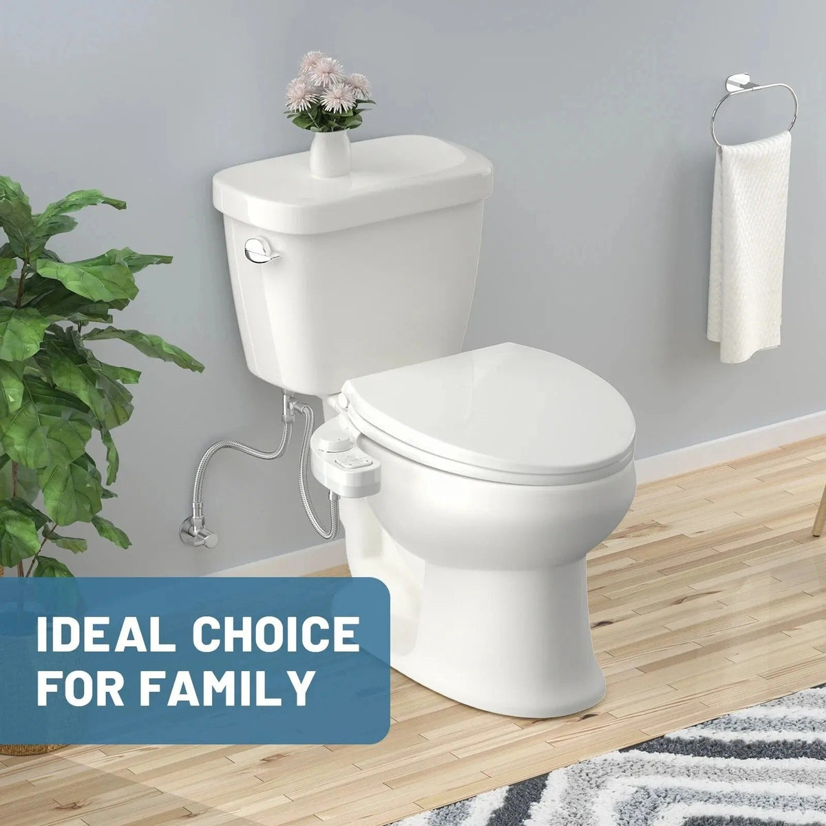 Smart Toilet Bidet System for Ultimate Cleanliness
