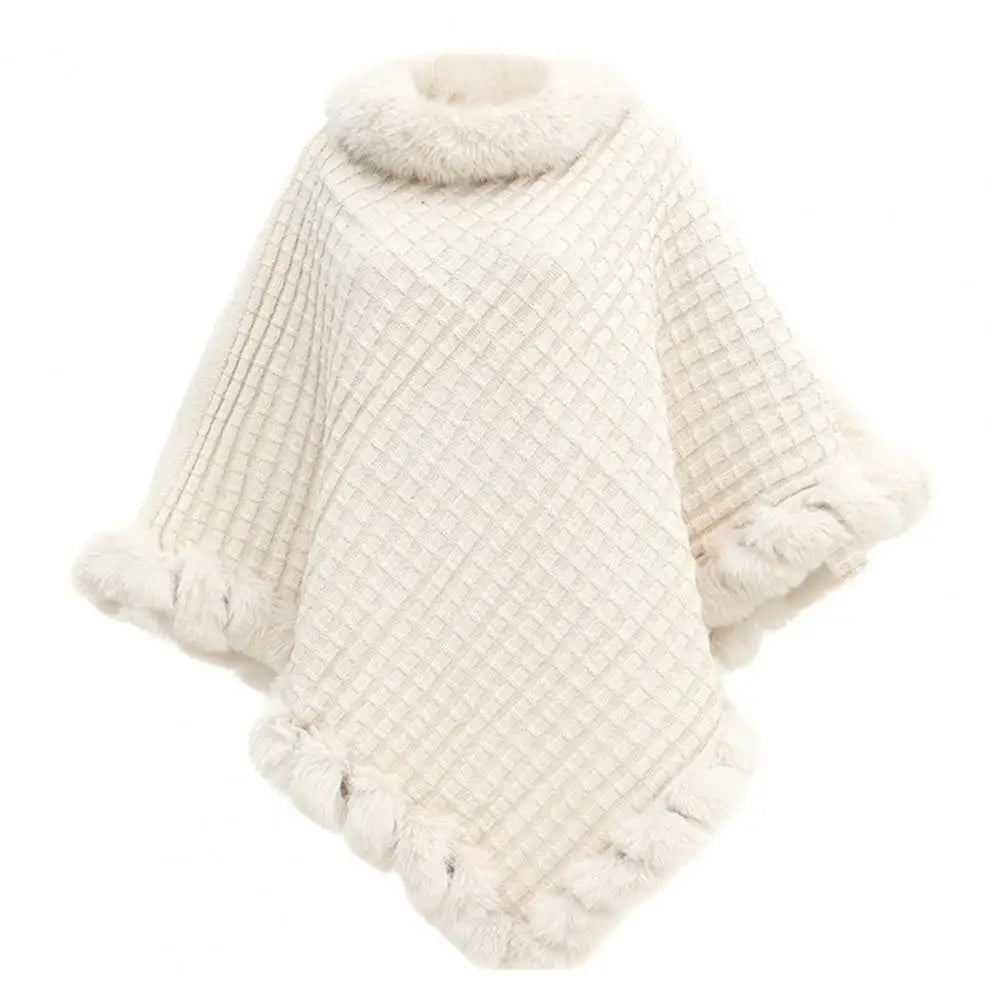 Luxurious Plush Shawl Wrap for Women