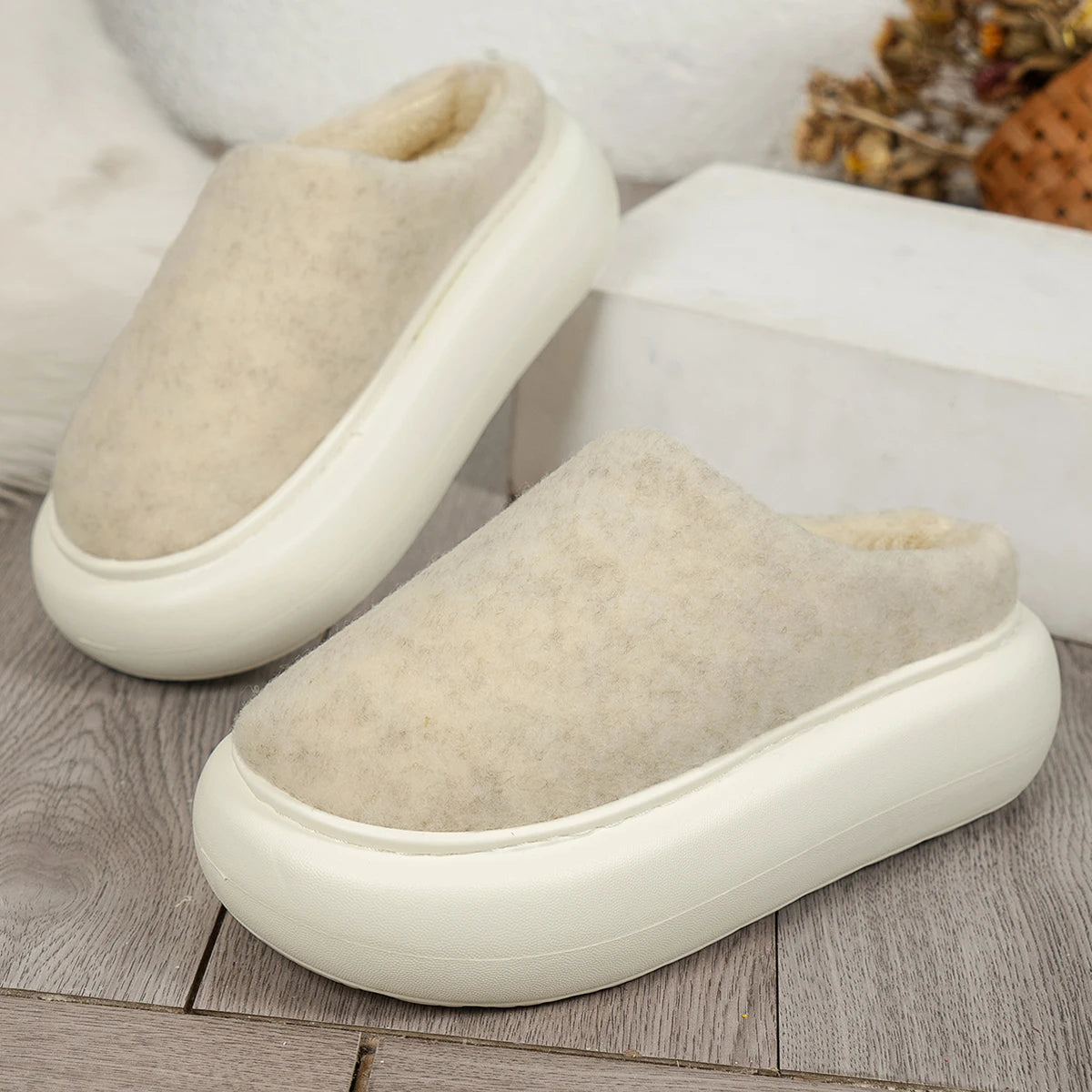 Cozy Luxe Winter Slippers for Women