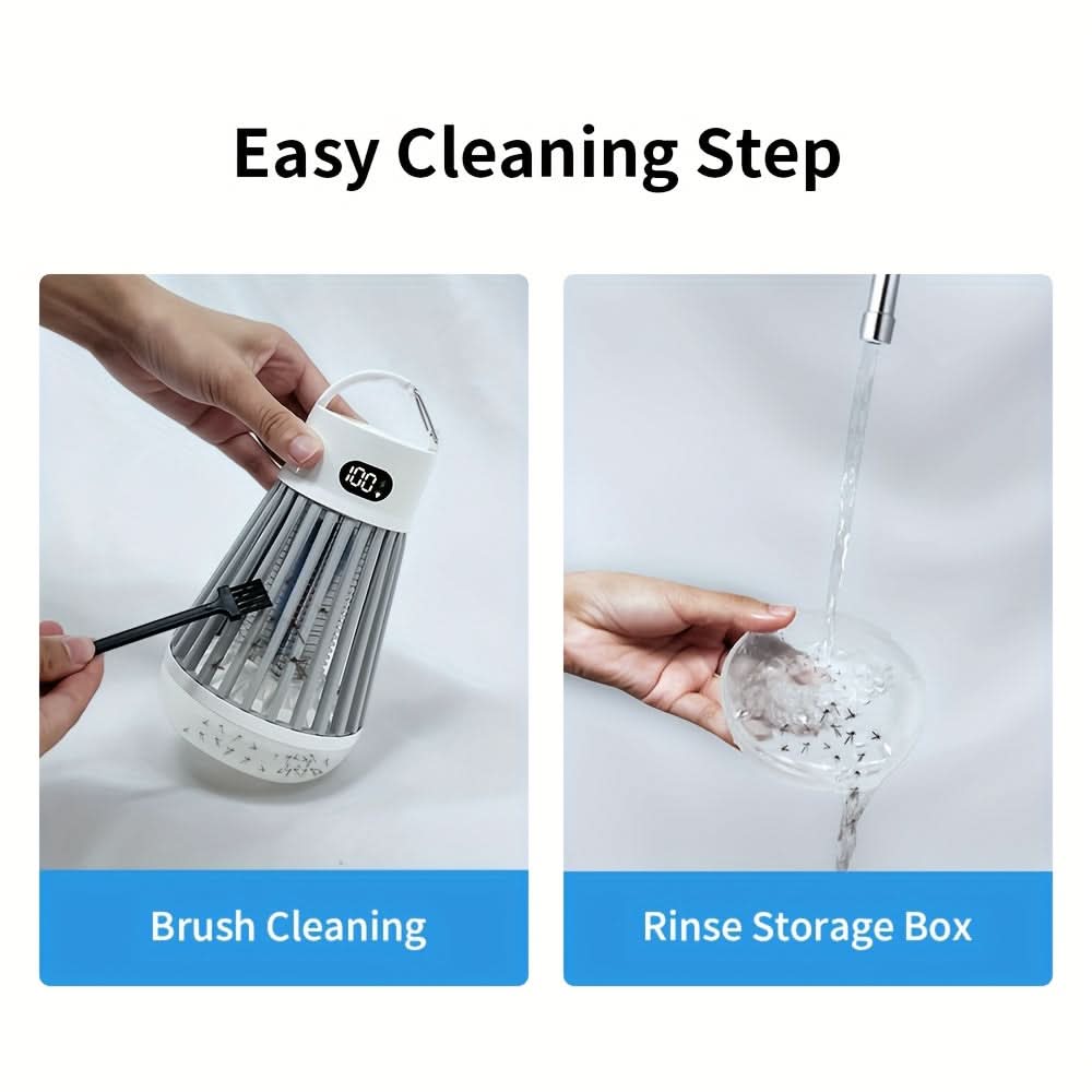 BuzzAway – Wireless Mosquito Zapper with Versatile Hanging Hook