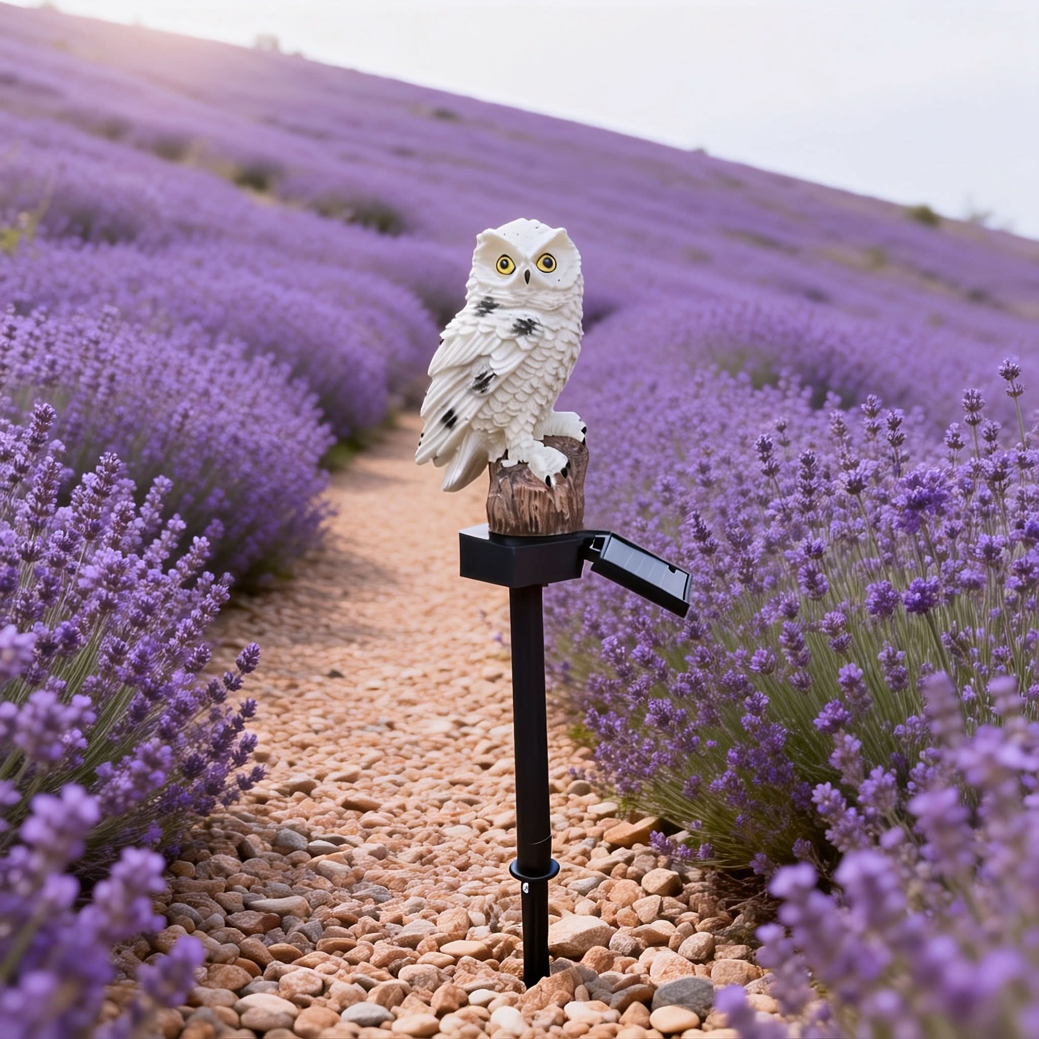 LunaGuard – Solar Owl Decorative Light for Your Garden