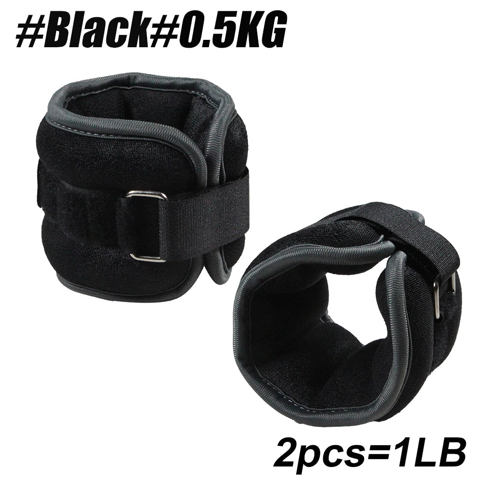 Versatile Adjustable Weights for Ankle and Wrist Support