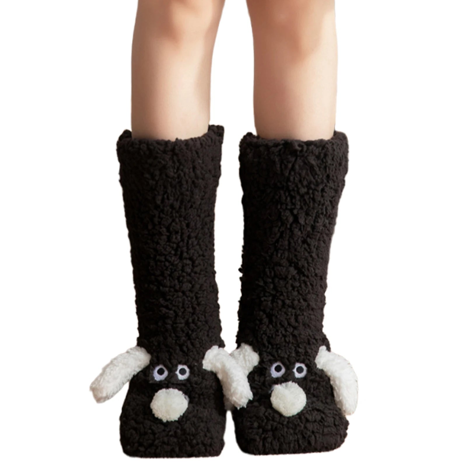 Adorable Canine-Themed Cozy Winter Leg Warmers