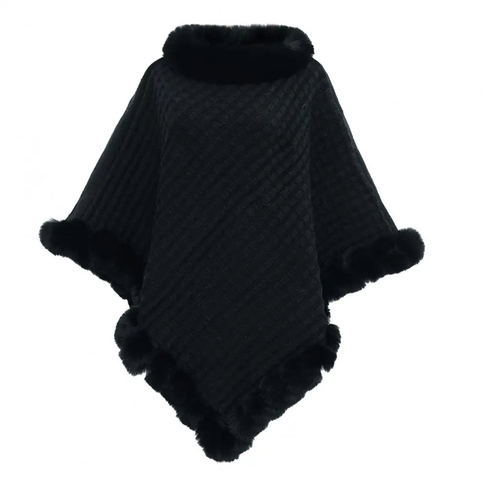 Luxurious Plush Shawl Wrap for Women