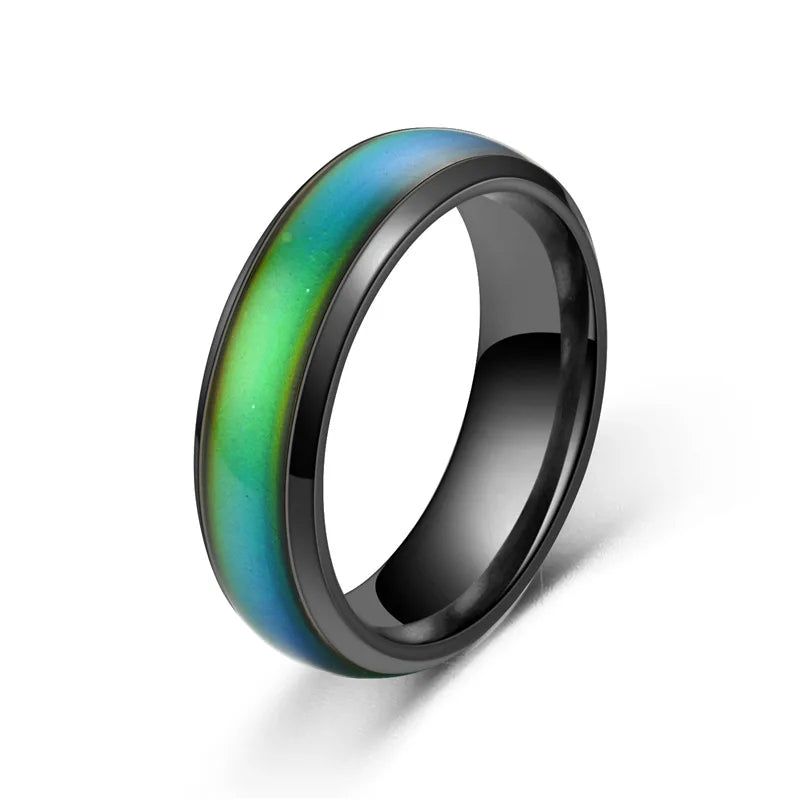 Color-Changing Stainless Steel Emotion Accessory