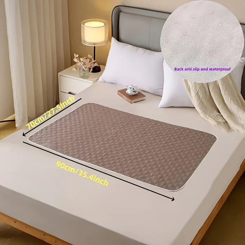 Eco-Friendly Washable Bed Shield for Incontinence Protection