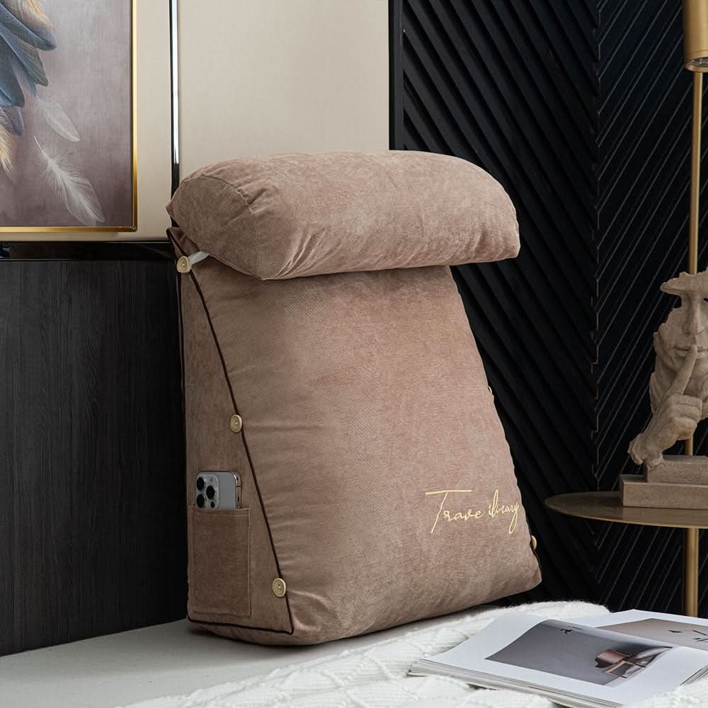 CozyNest – Premium Support Pillow for Reading and Relaxation