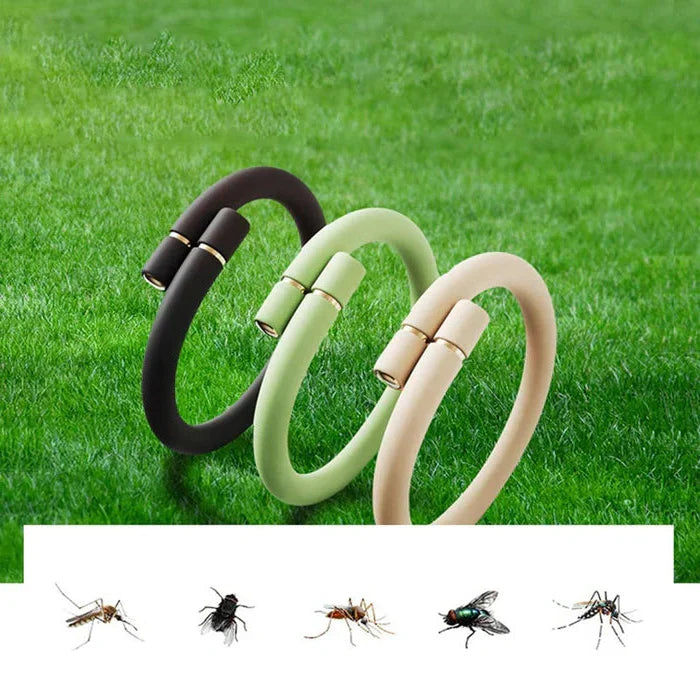 NatureGuard Bug Defense Wristband - Eco-Friendly Insect Shield