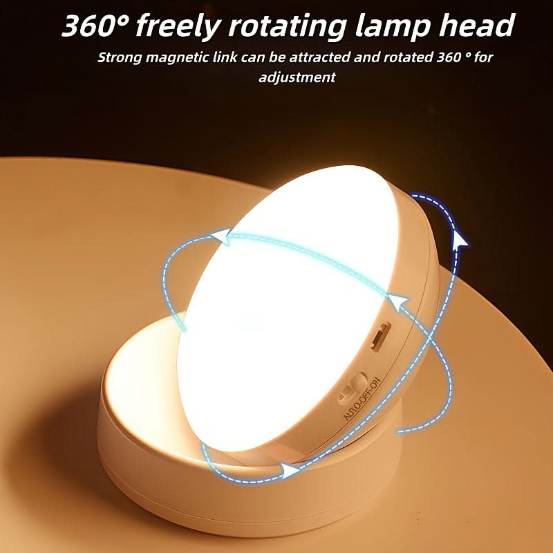 LumiGrip – 360-Degree Rechargeable Wall Light