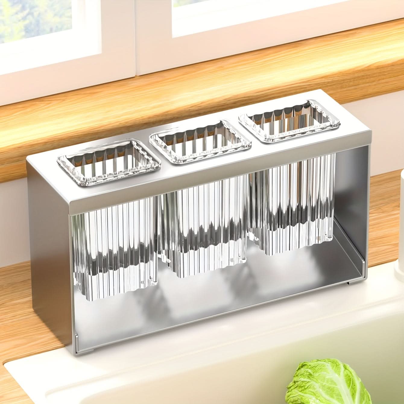 AquaDry – Innovative Utensil Organizer for Your Kitchen
