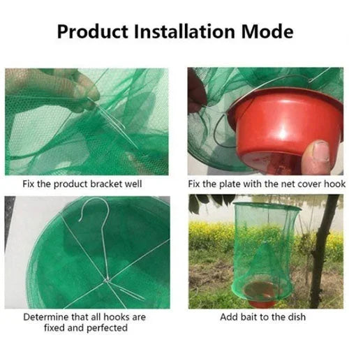Eco-Friendly Fly Catcher for Horses and Livestock