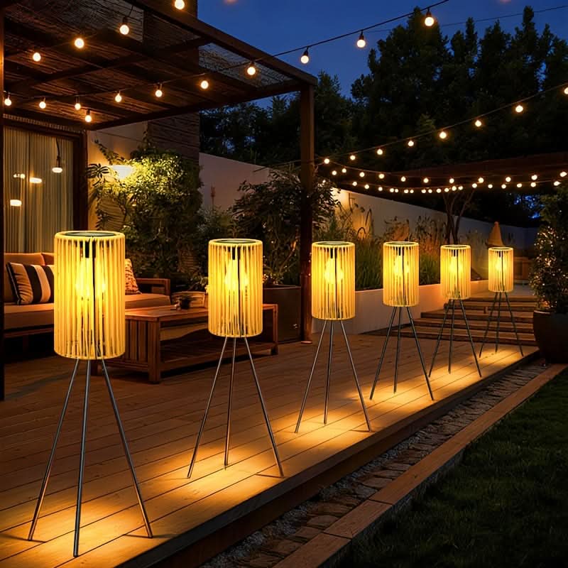 Lumosphere – Artisan Solar-Powered Floor Lamp