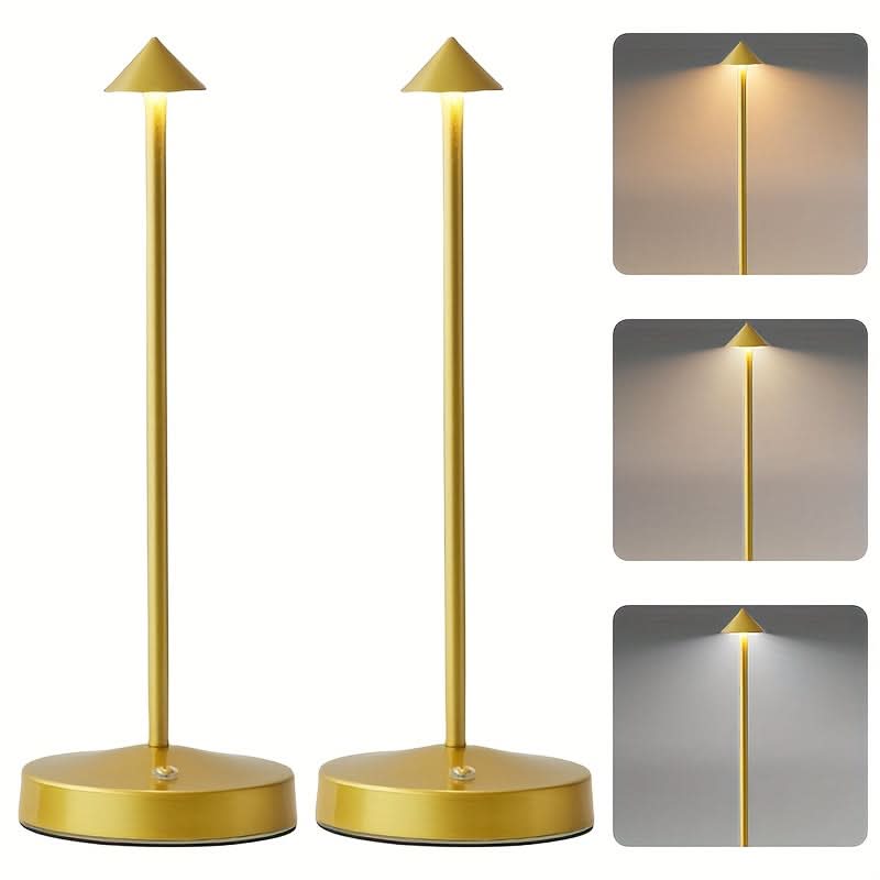 LuxeGlow – Rechargeable Touch-Controlled LED Desk Lamp