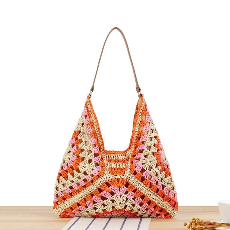 ChicWoven – Stylish Crochet Beach Tote for Effortless Summer Vibes