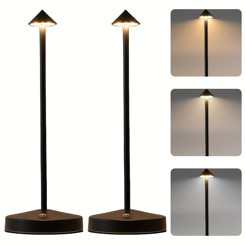LuxeGlow – Rechargeable Touch-Controlled LED Desk Lamp