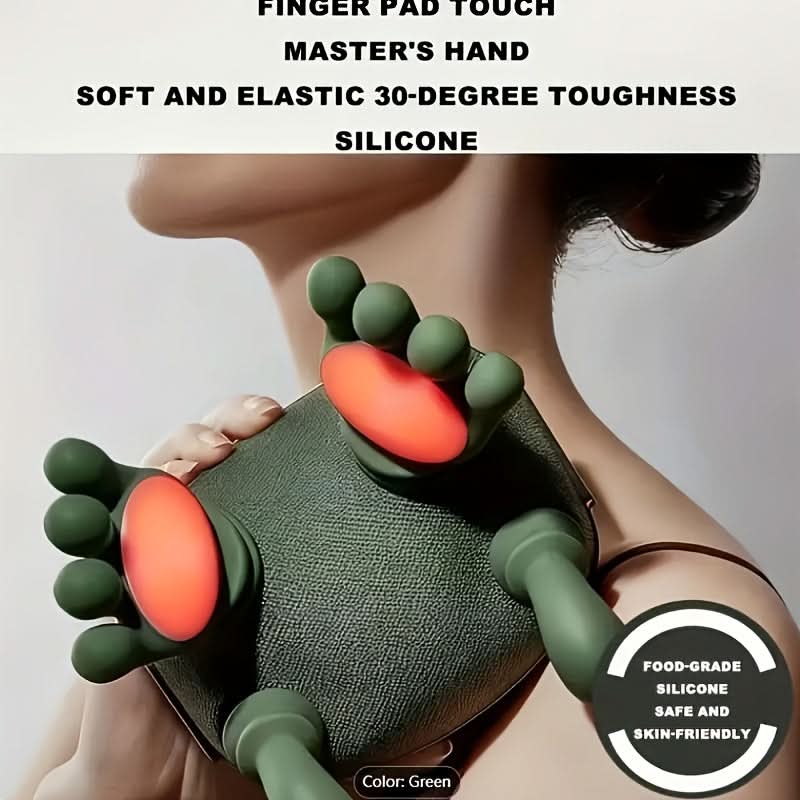 Travel-Friendly 8-Tip Deep Tissue Massager for Instant Relief
