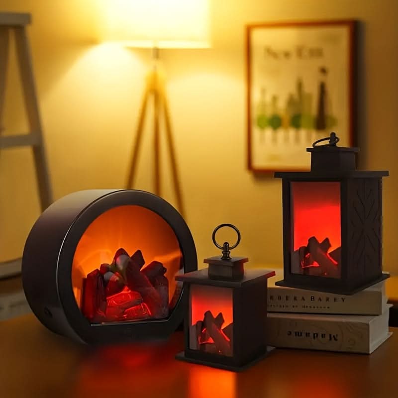 HearthGlow – Versatile Dual-Powered Decorative Light for Cozy Ambiance